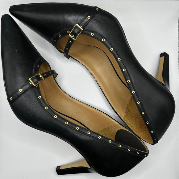 Talbots Studded Mary Jane Heels - Picture 2 of 6